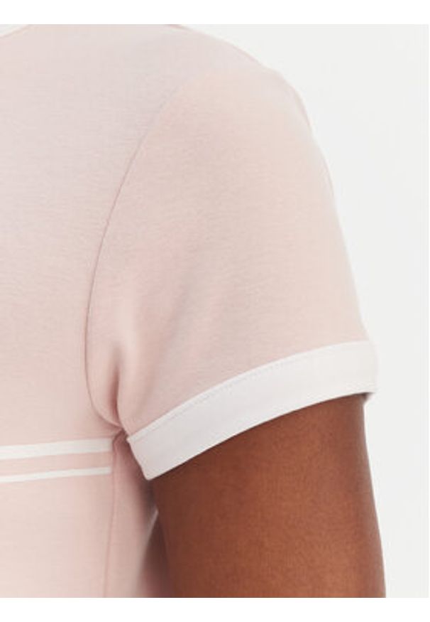 Guess Sukienka codzienna V6GK05 K2988 Różowy Regular Fit. Okazja: na co dzień. Kolor: różowy. Materiał: bawełna. Typ sukienki: proste. Styl: casual