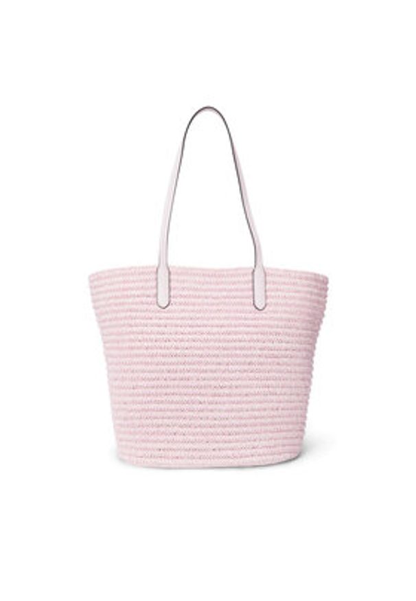 Lauren Ralph Lauren - LAUREN RALPH LAUREN Torebka Brie Large 431966868001 Różowy. Kolor: różowy