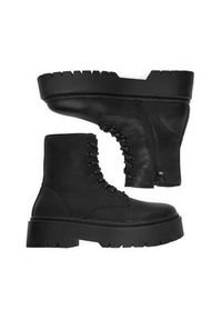 DeeZee Trzewiki H120101-01 Czarny. Kolor: czarny. Materiał: skóra #7