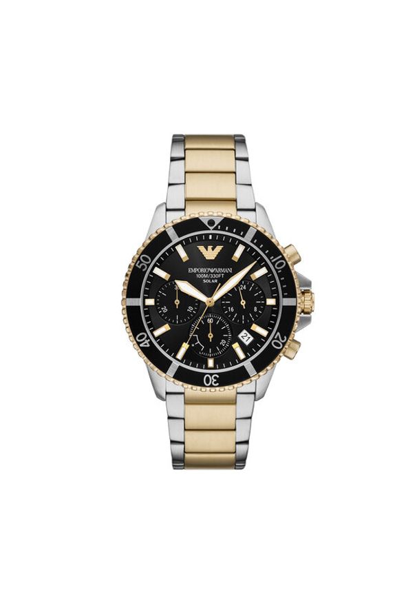 Emporio Armani Zegarek World Explorer AR11680 Srebrny. Kolor: srebrny