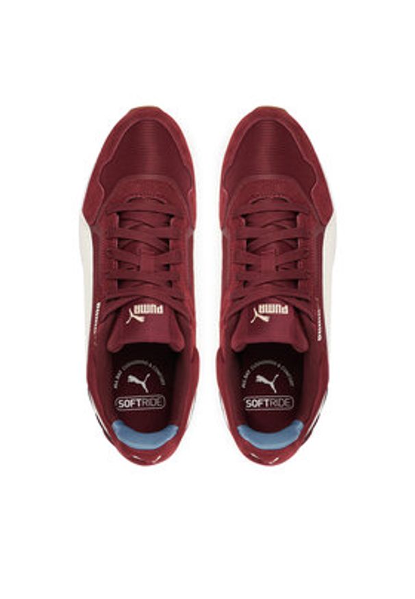Puma Sneakersy Softride St Miler 402635 04 Bordowy. Kolor: czerwony. Materiał: materiał