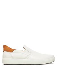 ecco - ECCO Sneakersy Soft 7 M 47083450104 Biały. Kolor: biały. Materiał: skóra #1