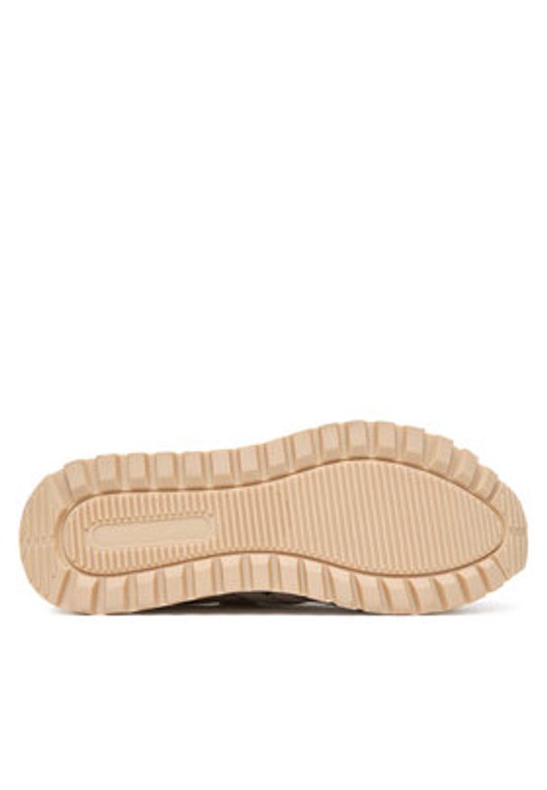 Just Cavalli Sneakersy 80RA3SJ2 ZSE68 Beżowy. Kolor: beżowy. Materiał: zamsz, skóra