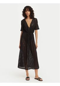 Vero Moda Kardigan Maya 10304466 Czarny Regular Fit. Kolor: czarny. Materiał: syntetyk #1