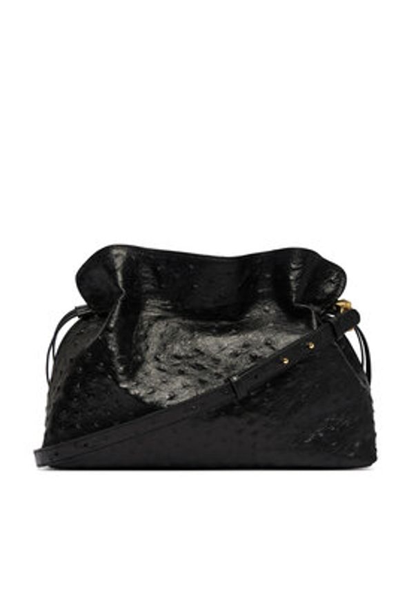 Elisabetta Franchi Torebka BS-52N-62E2-V790 Czarny. Kolor: czarny. Materiał: skórzane