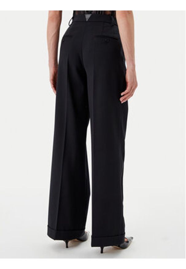 Pinko Spodnie materiałowe Peru' 103701 A1XX Czarny Regular Fit. Kolor: czarny. Materiał: syntetyk