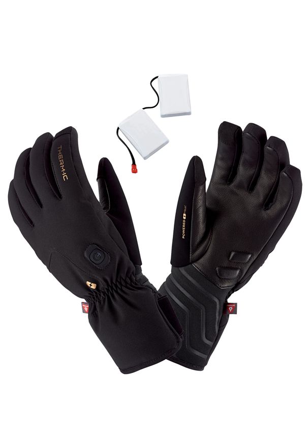 Rekawica ski dorosly Therm-ic Ultra Heat Boost Light Black najciensza rekawica. Kolor: czarny. Technologia: Primaloft. Sezon: zima. Sport: narciarstwo