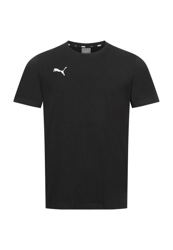 Puma - Koszulka męska sportowa czarna logo PUMA. Kolor: czarny
