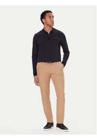 BOSS Polo H-Peduzzi 06 50549583 Czarny Regular Fit. Typ kołnierza: polo. Kolor: czarny. Materiał: bawełna #5