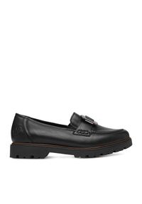 Loafersy Rieker. Kolor: czarny #1