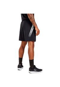 Spodenki fitness męskie Under Armour Woven Graphic. Kolor: czarny. Sport: fitness