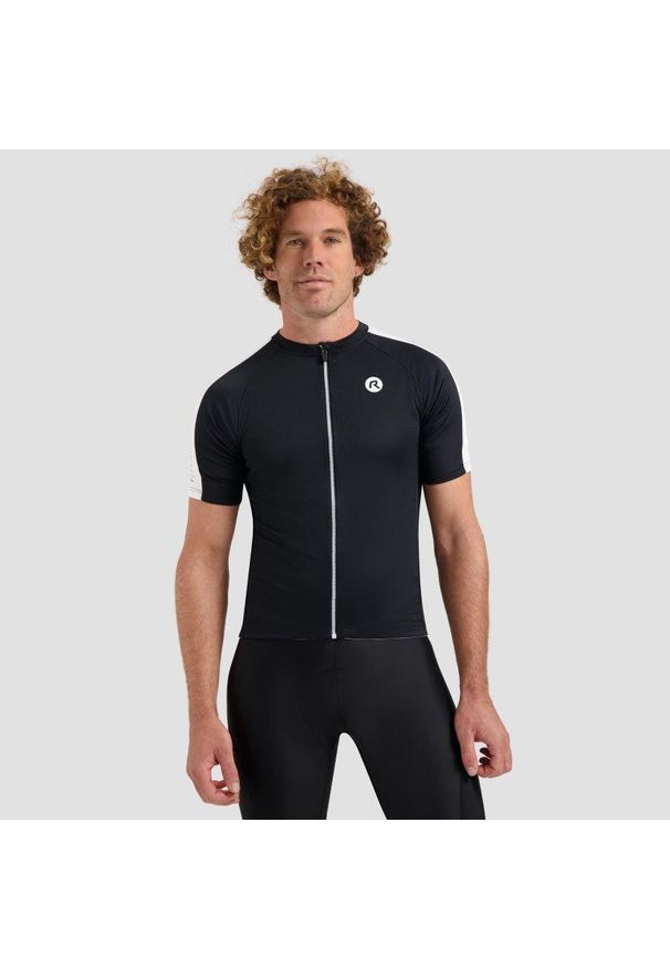 ROGELLI - Koszulka rowerowa męska Rogelli Explore. Kolor: wielokolorowy, żółty, czarny, biały. Długość rękawa: krótki rękaw. Długość: krótkie. Sport: kolarstwo