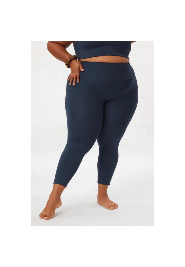 GIRLFRIEND COLLECTIVE - Damskie legginsy Girlfriend Collective Compressive High-Rise. Kolor: niebieski. Sport: fitness