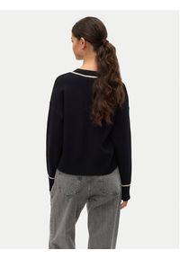 Vero Moda Sweter Saba 10318077 Czarny Regular Fit. Kolor: czarny. Materiał: wiskoza #6