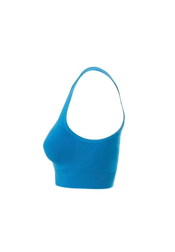 KEMPA - Stanik damski Kempa Attitude Pro. Kolor: niebieski, wielokolorowy, biały. Materiał: tkanina