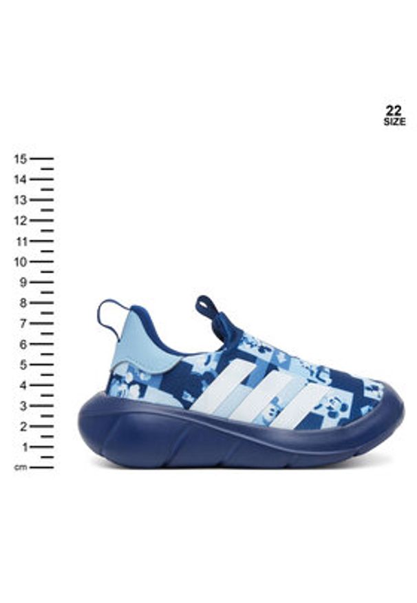 Adidas - adidas Sneakersy Disney Mickey Mouse Monofit IH6314 Granatowy. Kolor: niebieski. Materiał: materiał. Wzór: motyw z bajki