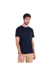 Icebreaker - Koszulka trekkingowa męska icebreaker Merino 150 Tech Lite III. Kolor: niebieski. Materiał: wełna. Sport: turystyka piesza #1