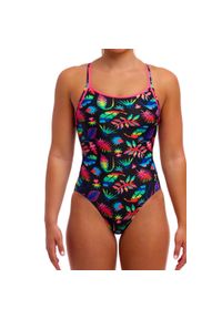 Strój kąpielowy jednoczęściowy FUNKITA Lost Leaf - Diamond Back. Kolor: wielokolorowy