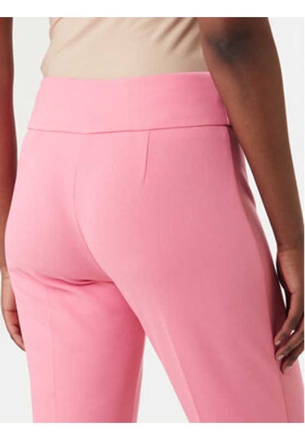 Rinascimento Spodnie materiałowe CFC0127875003 Różowy Straight Fit. Kolor: różowy. Materiał: syntetyk