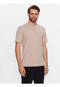 Guess T-Shirt Alphy Z2YI11 J1314 Beżowy Regular Fit. Kolor: beżowy. Materiał: bawełna #1