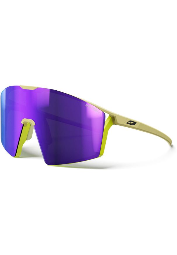 Okulary rowerowe JULBO EDGE żółty - Cat 3 Spectron. Kolor: brązowy, wielokolorowy, żółty. Sport: turystyka piesza