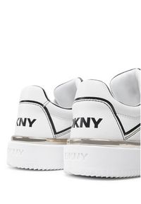 DKNY Sneakersy K3491306 Biały. Kolor: biały. Materiał: skóra #5