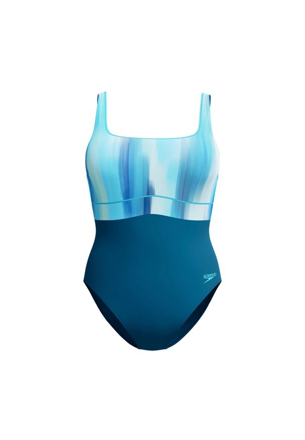 Damski kostium kąpielowy 1-częściowy Speedo Eco New Contour Eclipse Pr. Kolor: zielony