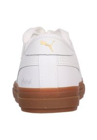 Buty Puma Capri Leather W 369244 03 białe. Okazja: na co dzień. Zapięcie: sznurówki. Kolor: biały. Materiał: syntetyk, kauczuk, materiał, guma, skóra. Szerokość cholewki: normalna #2