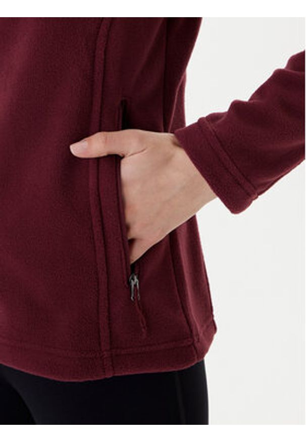 columbia - Columbia Polar Fast Trek™ II 1465351 Bordowy Regular Fit. Kolor: czerwony. Materiał: syntetyk