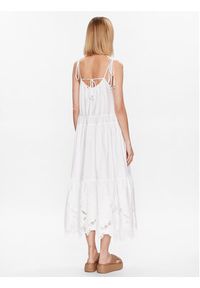 BOSS - Boss Sukienka letnia 50487508 Biały Regular Fit. Kolor: biały. Materiał: bawełna. Sezon: lato #5