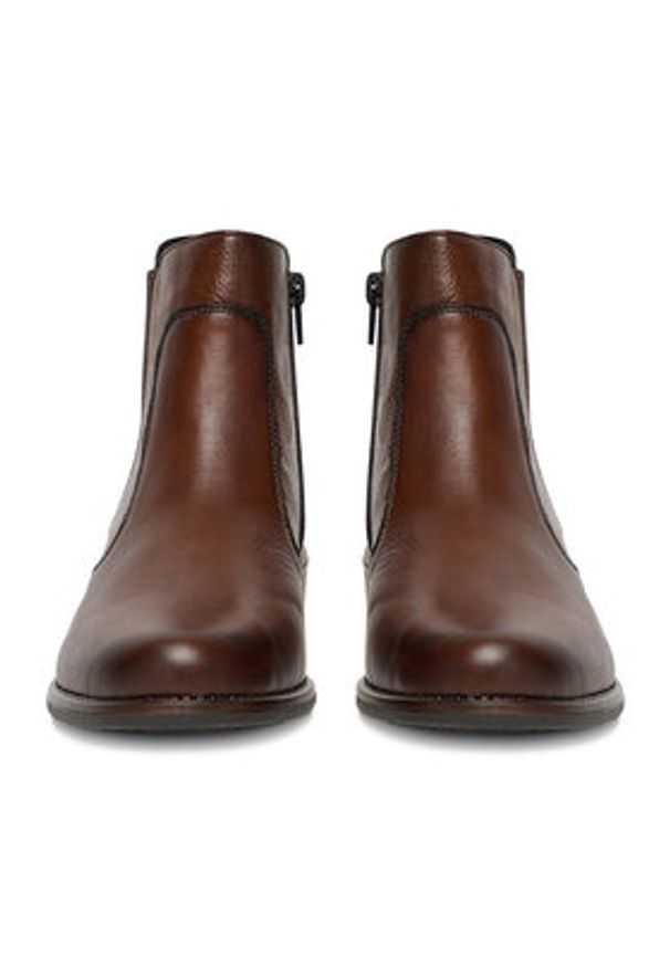 Remonte Sztyblety D0F70-23 Brązowy. Kolor: brązowy. Materiał: skóra