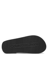 Calvin Klein Jeans Japonki Logo Flip Flop V3X8-80624-0058 M Czarny. Kolor: czarny. Materiał: materiał #3