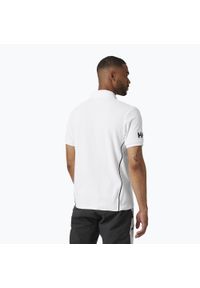 Koszulka trekkingowa męska Helly Hansen Hp Racing Polo. Typ kołnierza: polo. Kolor: biały. Sport: turystyka piesza #1
