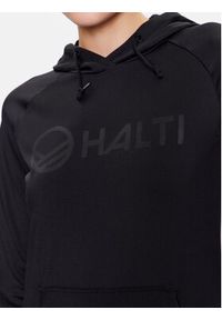 Halti Bluza Dynamic 088-0123 Czarny Regular Fit. Kolor: czarny. Materiał: syntetyk #5