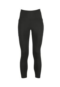GIRLFRIEND COLLECTIVE - Czarne legginsy z kieszeniami 7/8. Stan: podwyższony. Kolor: czarny. Materiał: tkanina, materiał
