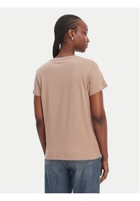 Liu Jo Sport T-Shirt TA6057 JS923 Beżowy Regular Fit. Kolor: beżowy. Materiał: bawełna. Styl: sportowy #5