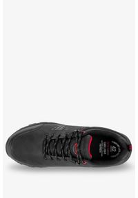 Badoxx - Czarne buty trekkingowe sznurowane badoxx mxc8363. Kolor: czarny, wielokolorowy, czerwony