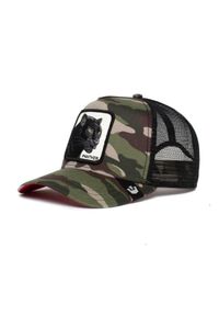 Czapka z daszkiem Goorin Bros Animal Farm The Panther Camo Trucker 101-0381-CAM. Kolor: czarny