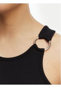 Liu Jo Beachwear Top VA6122 J4822 Czarny Regular Fit. Kolor: czarny. Materiał: bawełna #2