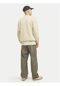 Jack & Jones Bluza Urban Edge 12259945 Beżowy Loose Fit. Kolor: beżowy. Materiał: bawełna, syntetyk #6