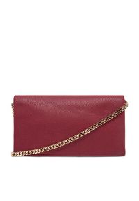 TOMMY HILFIGER - Tommy Hilfiger Torebka Th Her Flap W/Chain AW0AW17403 Czerwony. Kolor: czerwony. Materiał: skórzane #6