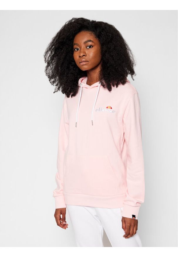 Ellesse Bluza Noreo SGS08848 Różowy Regular Fit. Kolor: różowy. Materiał: bawełna