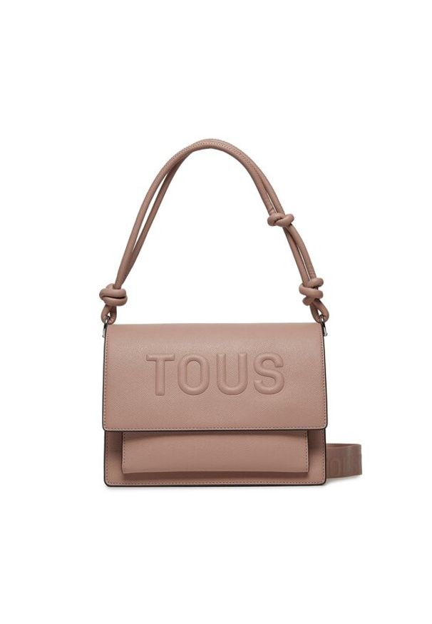 Tous - TOUS Torebka La Rue New 395910084 Różowy. Kolor: różowy. Materiał: skórzane