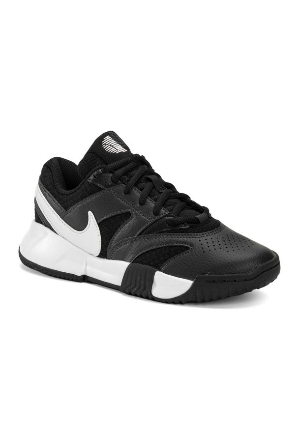 Buty do tenisa damskie Nike Court Lite 4 Clay. Okazja: na co dzień. Kolor: czarny. Model: Nike Court. Sport: tenis