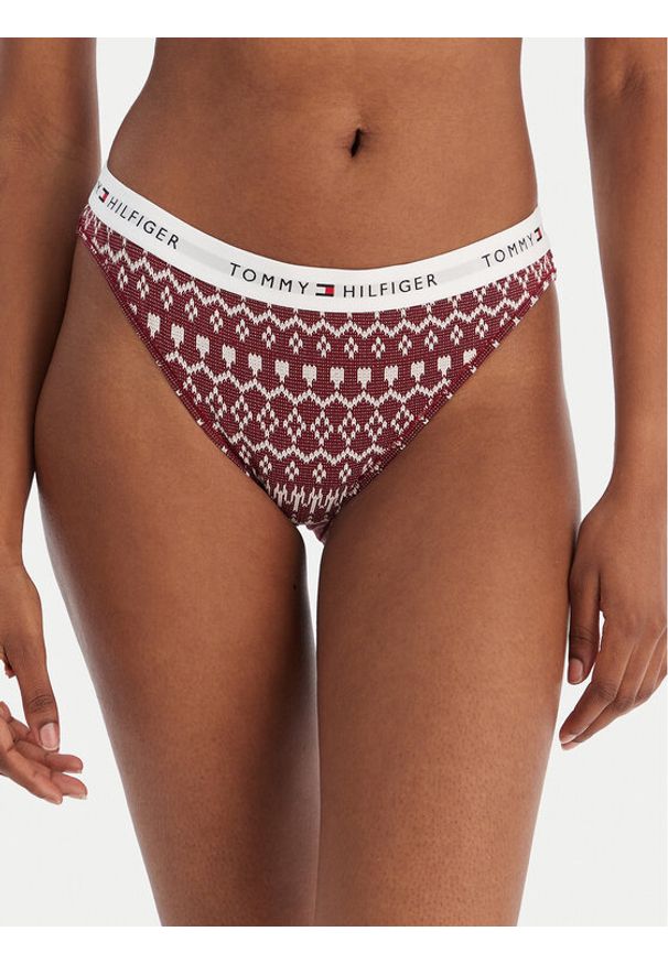 TOMMY HILFIGER - Tommy Hilfiger Komplet fig UW0UW06133 Kolorowy. Materiał: bawełna. Wzór: kolorowy