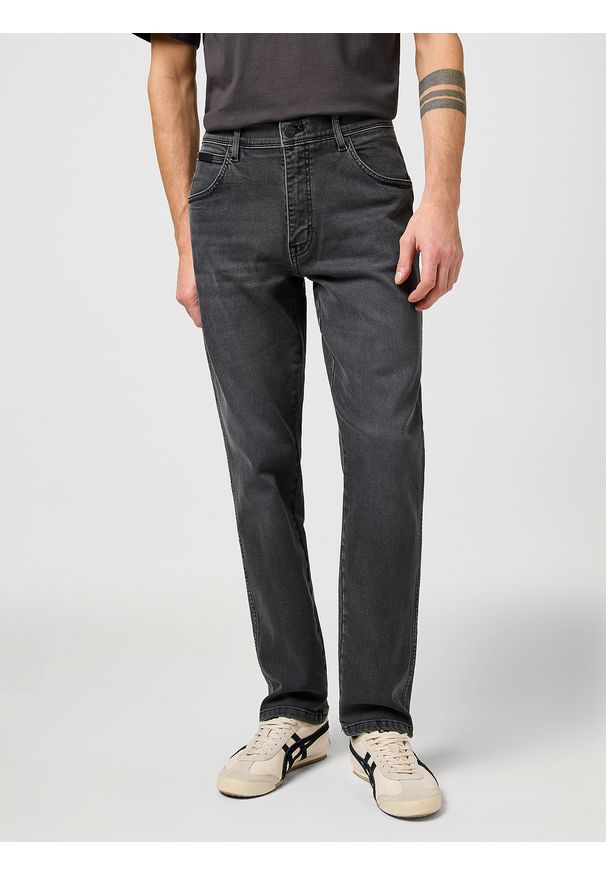 Wrangler - WRANGLER MĘSKIE SPODNIE JEANSOWE WRANGLER TEXAS SLIM WHISPERED WASH 112362467