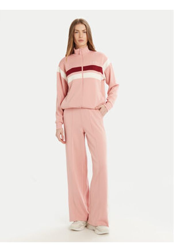 Guess Bluza V5RQ00 KCO72 Różowy Regular Fit. Kolor: różowy. Materiał: syntetyk