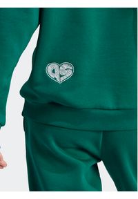 Adidas - adidas Bluza Scribble Embroidery IJ8738 Zielony Loose Fit. Kolor: zielony. Materiał: bawełna #3