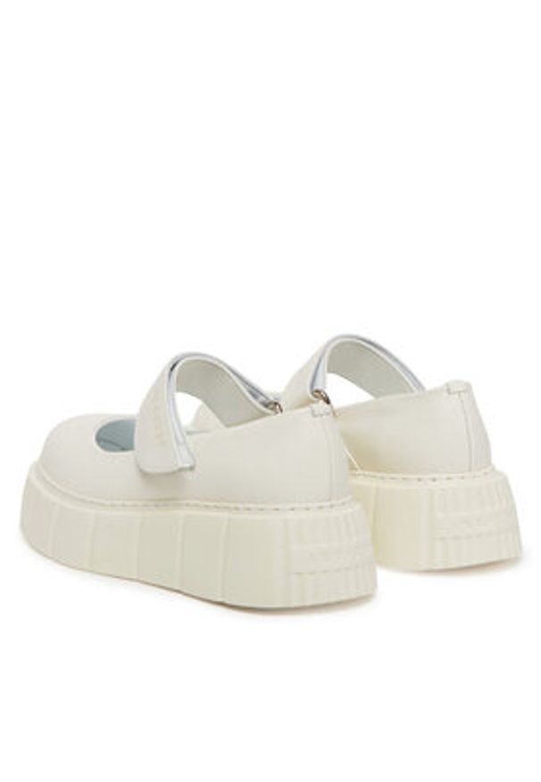 Inuikii Półbuty Matilda M.J. 30102-056 Biały. Kolor: biały. Materiał: skóra