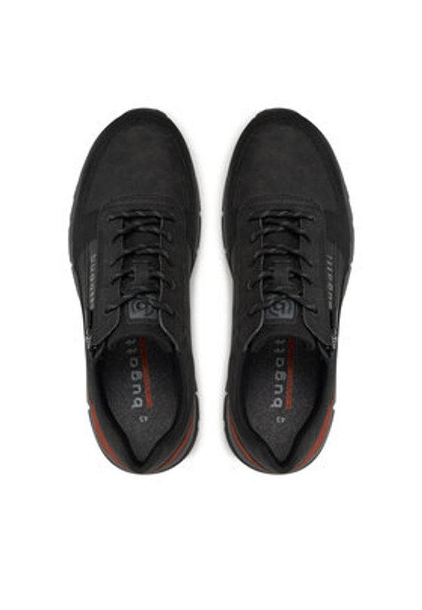 Bugatti Sneakersy 331-AOS01-5500 Czarny. Kolor: czarny. Materiał: skóra